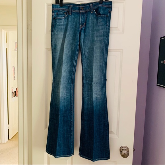 Citizens of Humanity Flare No Pocket Jeans - Picture 7 of 8